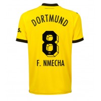 Camisa de Futebol Borussia Dortmund Felix Nmecha #8 Equipamento Principal 2023-24 Manga Curta